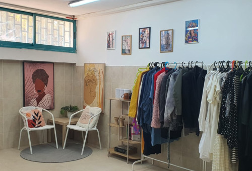 חנות בגדי יד שנייה  (צילום: פרטי)