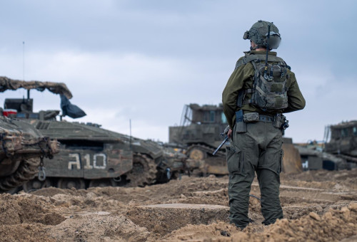 פעילות כוחות חטיבה 7 בדרום רצועת עזהדובר צה"ל (צילום: דובר צה"ל)