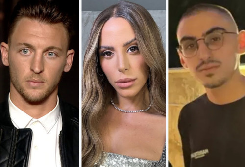 נסרין קדרי, רום ברסלבסקי, דיויד מאיר זיטון (צילום: קשת 12,צילום מסך אינסטגרם)