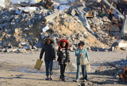 הריסות ברצועת עזה (צילום: רויטרס)