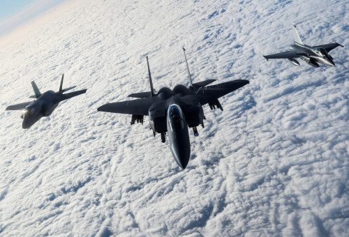 מטוס ה-F-15E (צילום: רויטרס)