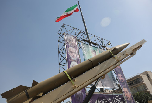 תערוכת נשק באיראן (צילום: רויטרס)