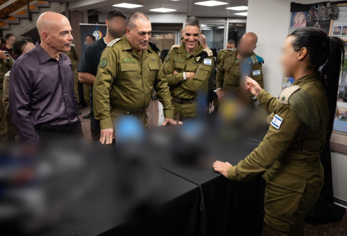 אל"מ ד', ראש מחלקת תקיפה ותמרון בחטיבה הטכנולוגית באט"ל (צילום: דובר צה"ל)