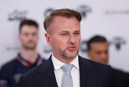 אוסטויה מיאלוביץ', נשיא פרטיזן בלגרד (צילום: Getty images)