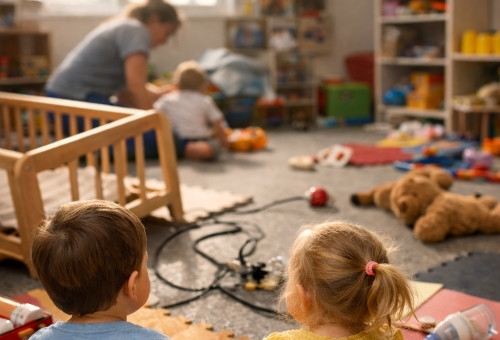 גן ילדים (צילום: AI)