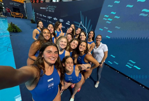 שחקניות נבחרת ישראל בכדורמים (צילום: אתר רשמי, איגוד הכדורמים)