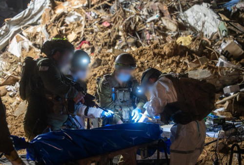 פעילות כוחות צה"ל במבצע "לב אמיץ" להשבתו של רס"ר רן גואילי (צילום: דובר צה"ל)