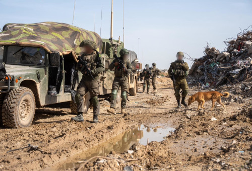 פעילות כוחות צה"ל במבצע "לב אמיץ" להשבתו של רס"ר רן גואילי (צילום: דובר צה"ל)
