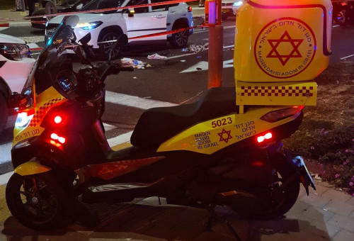 תיעוד מזירת האירוע (צילום: דוברות מד"א)