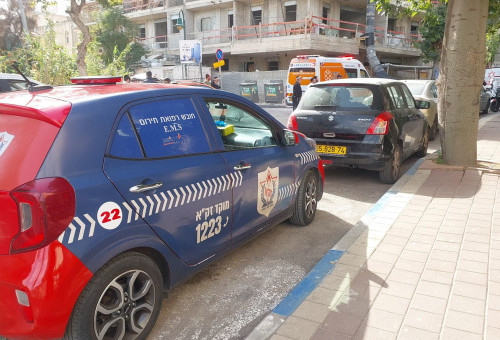 תינוק התמוטט ומת בגן בבני ברק  (צילום: זק"א)