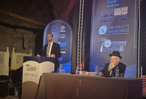 ועידת רבני אירופה, היום השני (צילום: ג'וש ארונסון)