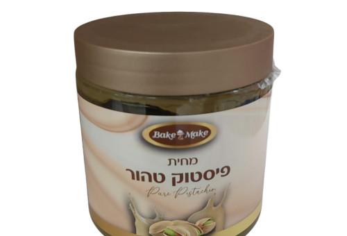 מחית פיסטוק טהור מותג Make&Bake  (צילום: משרד הבריאות)