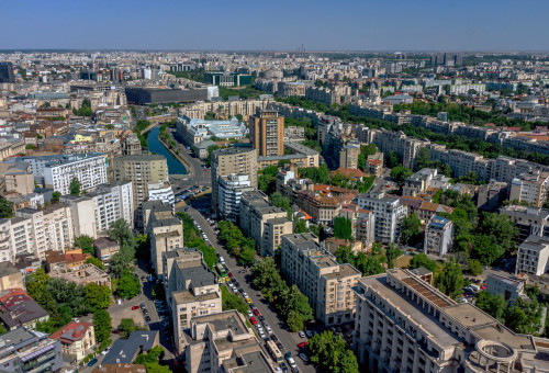 צילום אווירי של בוקרשט (צילום: שאטרסטוק)