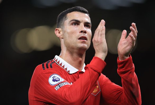 כריסטיאנו רונאלדו במדי מנצ'סטר יונייטד (צילום: Simon Stacpoole/Offside)