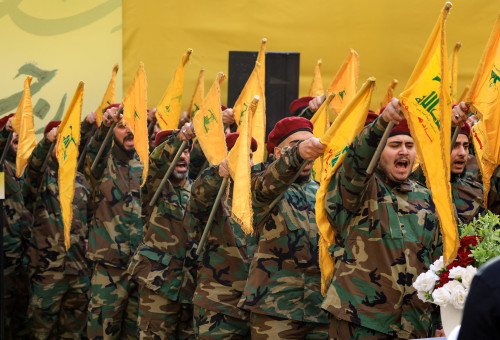 חיילי חיזבאללה (צילום: רויטרס)