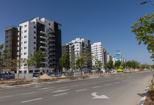 הנדל"ן בישראל - בנייני מגורים (צילום: יוסי אלוני פלאש 90)