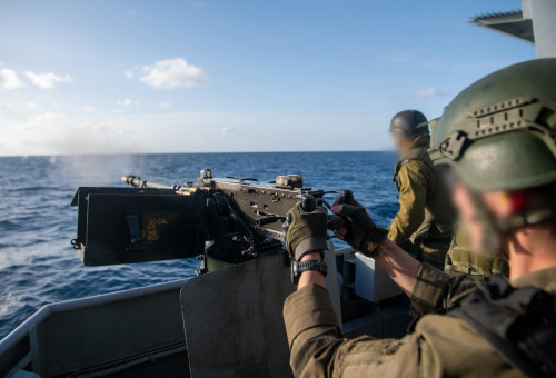 תרגיל רב-שייטתי של חיל הים (צילום: דובר צה"ל)
