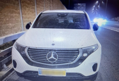 הרכב של בעלה של השרה גילה גמליאל (צילום: דוברות המשטרה)