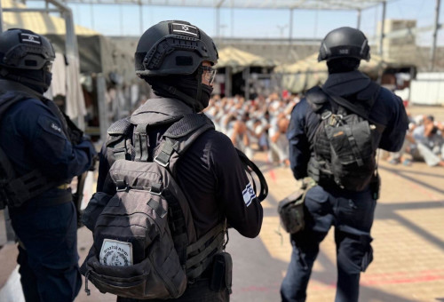 שב"ס (צילום: דוברות המשטרה)