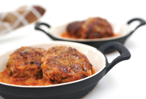 קציצות בשר ברוטב עגבניות (צילום: פסקל פרץ-רובין)