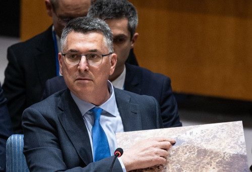 גדעון סער המועצת הביטחון של האו"ם (צילום: דוברות)