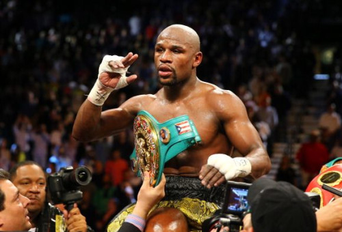 פלויד מייוות'ר (צילום: Al Bello)