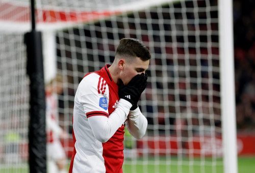 שחקן אייאקס, אוסקר גלוך (צילום: GettyImages, Soccrates Images)