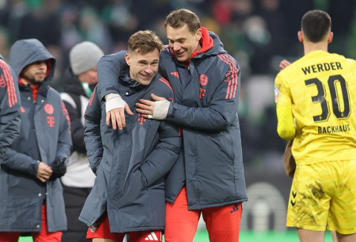 יוזואה קימיש ומנואל נוייר (צילום: Getty images)