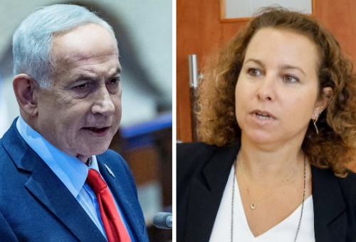 בנימין נתניהו, יהודית תירוש (צילום: יונתן זינדל, פלאש 90,אוליביה פיטוסי, פלאש 90)