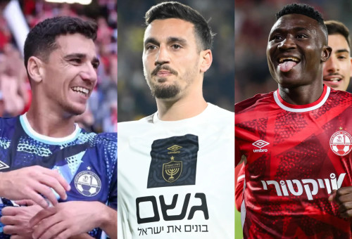 קינגס קנאגווה, ירדן שועה ודן ביטון (צילום: קובי אליהו, ברני ארדוב ומאור אלקסלסי)