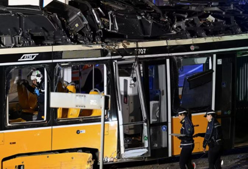 התרסקות החשמלית במילאנו (צילום: צילום מסך לפי סעיף 27א)