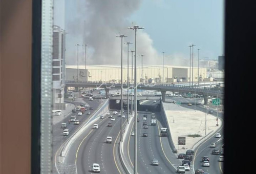 פיצוץ בבסיס אמריקאי בבחריין  (צילום: רויטרס)
