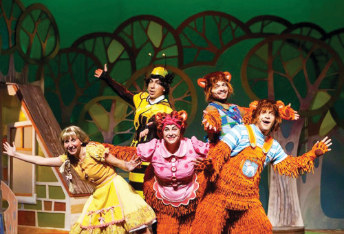 "זהבה ושלושת הדובים" - תיאטרון אורנה פורת (צילום: כפיר בולוטין)