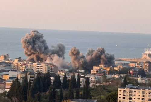 תקיפות צה"ל בלבנון (צילום: רשתות ערביות)