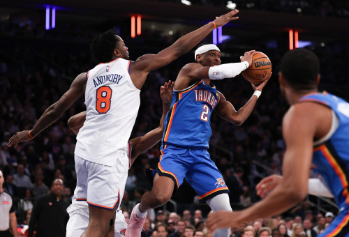 שיי גילג'ס-אלכסנדר, אוקלהומה סיטי (צילום: רויטרס)