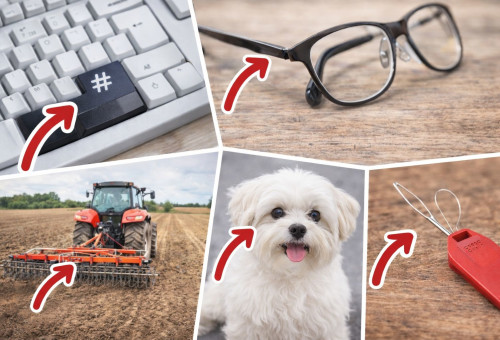 יודעים לזהות את הפריטים? (צילום: AI)