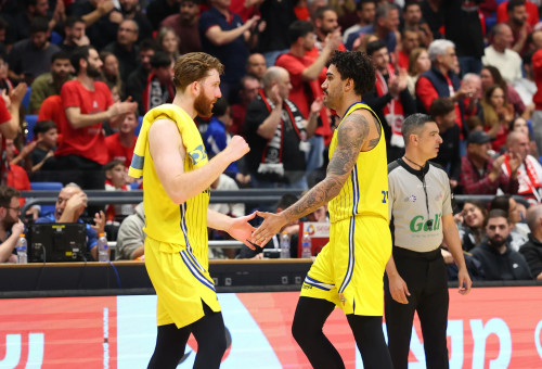 מרסיו סנטוס, וייל ריימן, מכבי תל אביב (צילום: אודי ציטיאט)