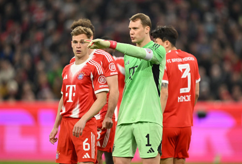 שוער באיירן מינכן מנואל נוייר (צילום: GettyImages, Sebastian Widmann)
