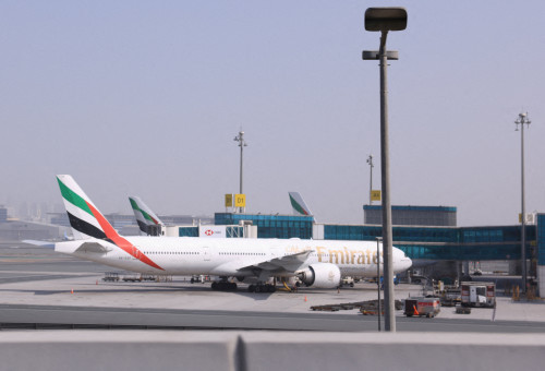 שדה התעופה בדובאי (צילום: רויטרס)