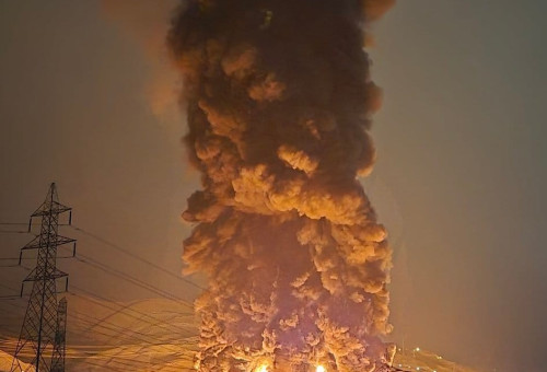 תקיפות חיל האוויר באיראן, טהרן (צילום: רשתות ערביות)