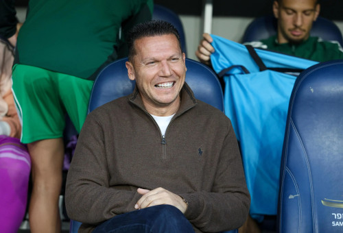 ברק בכר מאמן מכבי חיפה (צילום: קובי אליהו)