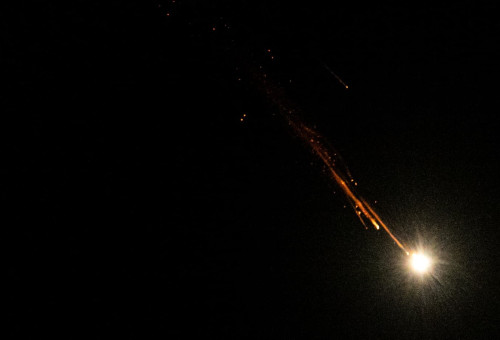 יירוט בשמי הצפון (צילום: אנתוני הרשקו/TPS)