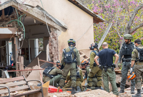 נזק במטולה במהלך המלחמה עם איראן וחיזבאללה (צילום: ללא קרדיט)