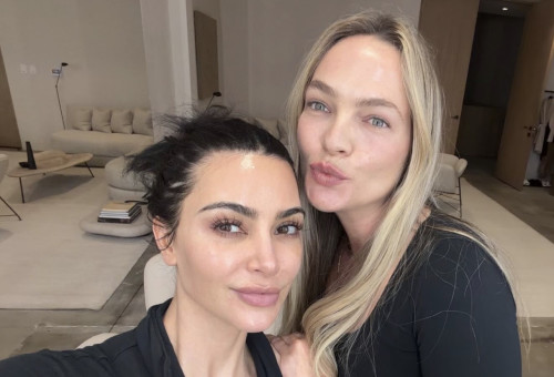 קרן ברטוב וקים קרדשיאן  (צילום: מתוך אינסטגרם)