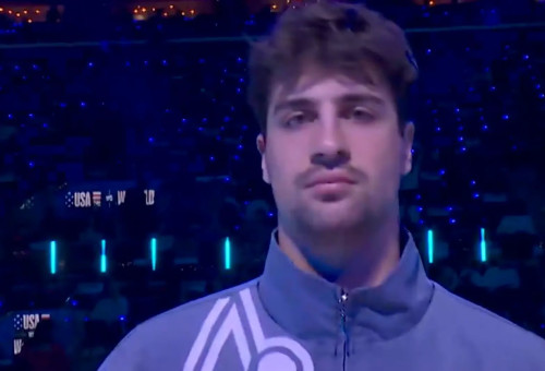 דני אבדיה והג'קט האולסטאר (צילום: צילום מסך, אתר ה-NBA)