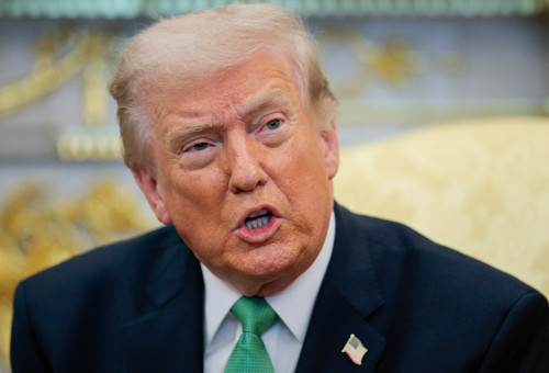 דונלד טראמפ (צילום: REUTERS/Evan Vucci)