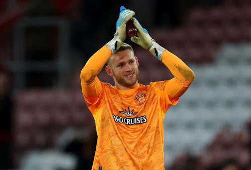 שוער סאות'המפטון דניאל פרץ (צילום: אימג'בנק  GettyImages, Robin Jones)