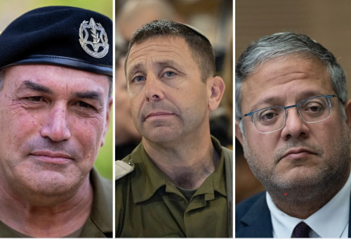 איתמר בן גביר, אבי בלוט, אייל זמיר (צילום: נועם ריבקין פאנטון פלאש 90,חיים גולדברג פלאש 90)