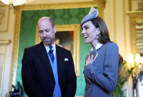 קייט מידלטון והנסיך הארי (צילום: Hannah McKay - WPA Pool/Getty Images)