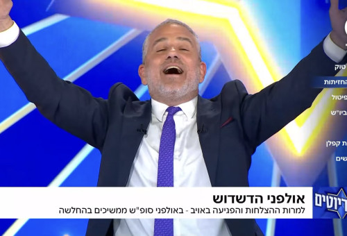 ינון מגל בתוכנית "הפטריוטים" (צילום: צילום מסך ערוץ 14)